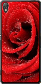 Чехол на Sony Xperia Z3 D6603 Красная роза "529u-58-17620"