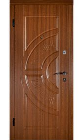 Двері вхідні Мега ПВХ Дуб золотий Б-18 Дуб золотий