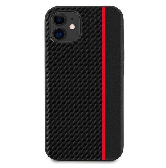 Чехол накладка Primolux CFC для Apple iPhone 12 / iPhone 12 Pro - Black&Red | Зображення 2