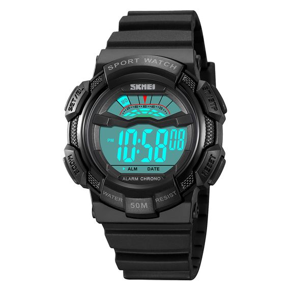 Чоловічий годинник Skmei 2153BKWT Black-White | Зображення 1