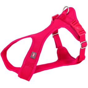 Шлея Trixie для собак Soft м_яка нейлон червона розмір XS-S 35-45 см/15 мм