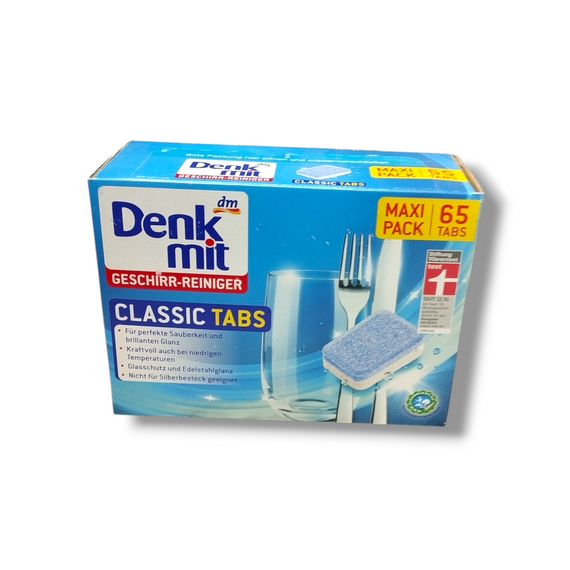 Denkmit таблетки для посудомийної машини Classic 65 шт