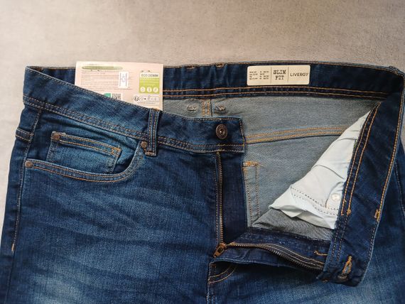 Джинсы зауженные р. 38/32 slim | Зображення 1