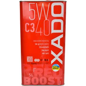 Моторна олива XADO C3 Red Boost 5W-40 5л