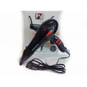 Фен професійний з насадкою концентратор з 2-ступінчастим перемикачем потужності і температури Promotec Pm-2308 3000Вт чорний (lp-89612_284)