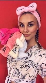 Повязка на голову косметологическая махровая OMG | Зображення 2