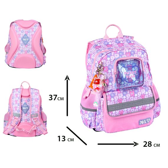 Шкільний рюкзак YES S-104S Sweet Bear 550264 13.5 л | Зображення 2