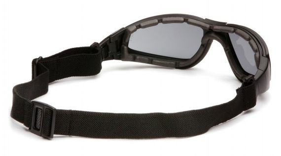 Очки защитные с уплотнителем Pyramex XSG (gray) Anti-Fog, серые | Зображення 4