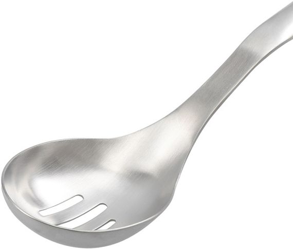 Ложка кухонна з прорізами KitchenAid Premium KMG004OHSS 33.8 см срібляста | Зображення 4