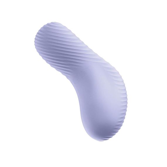 Накладной вибратор Fun Factory LAYA III soft violet, эффект постукивания пальцем | Зображення 4