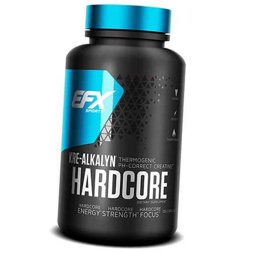 Креалкалін EFX Kre-Alkalyn Hardcore 120 Capsules | Зображення 1