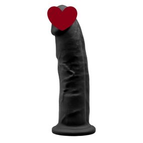 Фалоімітатор SilexD Oscar Black (MODEL 2 size 9in), двошаровий, силікон + Silexpan, діаметр 5,4см Sex Aura