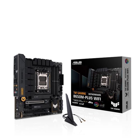 Материнcька плата ASUS TUF GAMING B650M-E WIFI sAM5 B650 2xDDR5 M.2 HDMI DP Wi-Fi BT mATX 90MB1FV0-M0EAY0 | Зображення 8