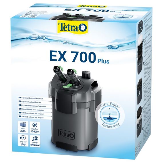 Фільтр Tetra для акваріума External EX 700 Plus 1040 л/год
