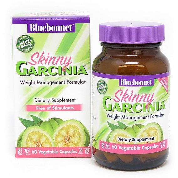 Гарциния Bluebonnet Nutrition Skinny Garcinia Weight Management Formula 60 Veg Caps