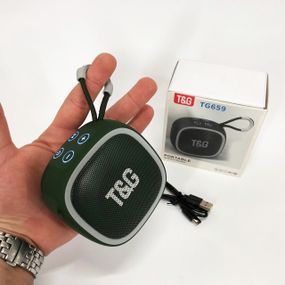 Недорогі портативні колонки, Портативна Bluetooth колонка AUX, Bluetooth колонка з зарядкою від usb JH-68