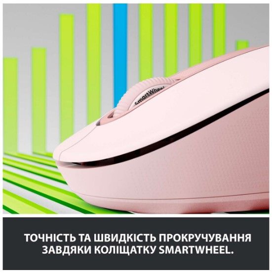 Миша Logitech Signature M650 L Wireless Rose (910-006237) | Зображення 2