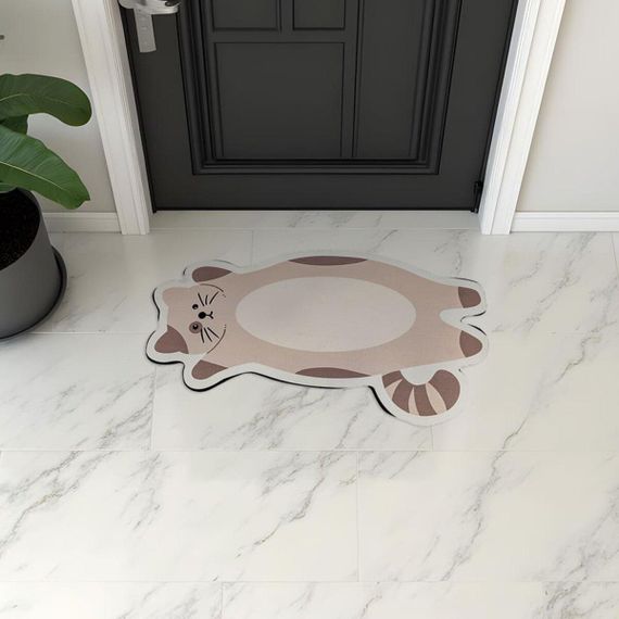 Вологопоглинальний килимок 40х60х3мм Котик SW-00002564 | Зображення 5