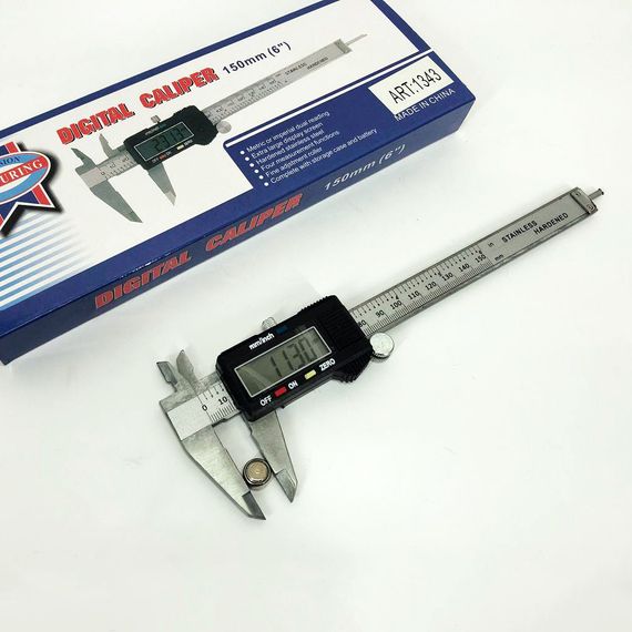 Строительный электронный штангенциркуль, Цифровой штангенциркуль 150 мм, штангенциркуль гост | Зображення 8