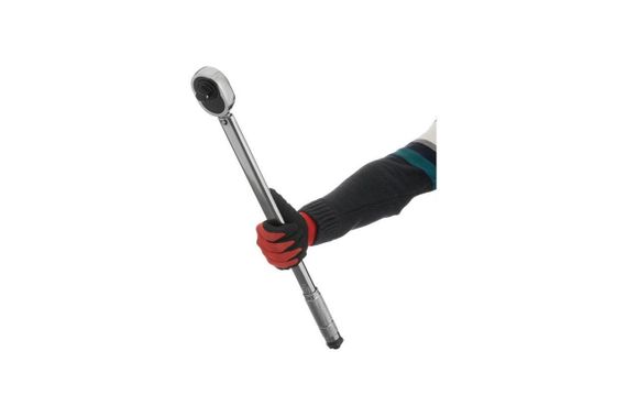 Ключ динамометрический Intertool - 3/4" x 70-420 Н/м, Динамометрический ключ интертул с переходником 1/2 | Зображення 6
