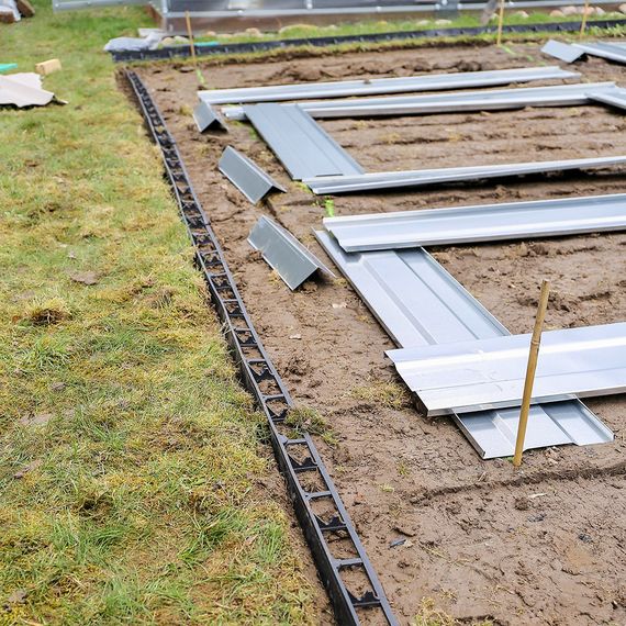 Бордюр садовий Bradas RIM-BORD 58х1000 мм, чорний (OBRB58) | Зображення 4