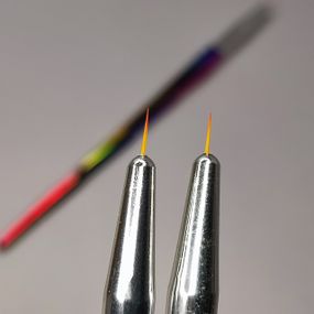 Пензлик для розпису Lilly Beaute ворс 6мм (веселкова)