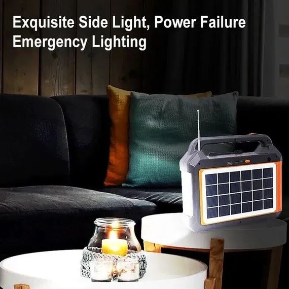 Багатофункціональний ліхтар з PowerBank, радіо та Bluetooth XPRO EP-0158 (MER-15361_691) | Зображення 3