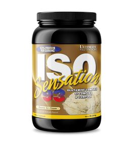 Протеин Изолят Iso Sensation 908g (Banana Ice Cream)