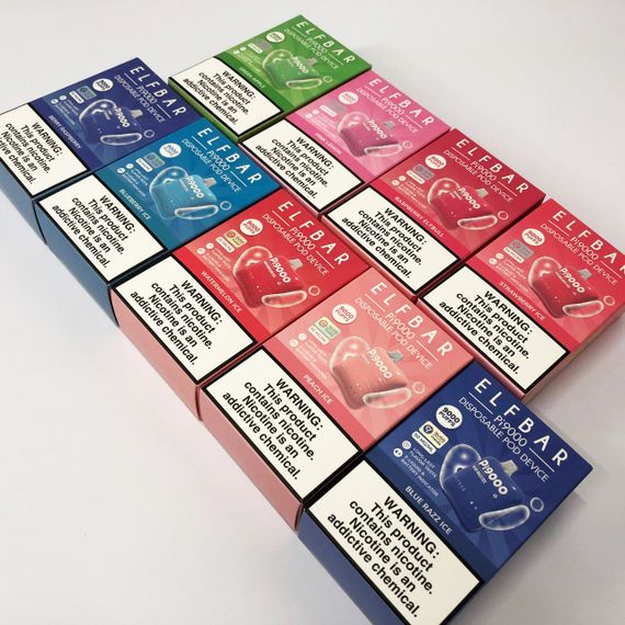 Elf Bar Pi9000 смак Ягоди Малина (Berry Raspberry) (ws51411-1) | Зображення 8