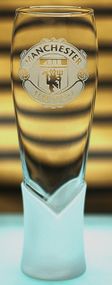 Пивний келих крафтовий 440 мл ФК Манчестер Юнайтед FC Manchester United з гравіюванням подарунок для фаната ФК  футбол