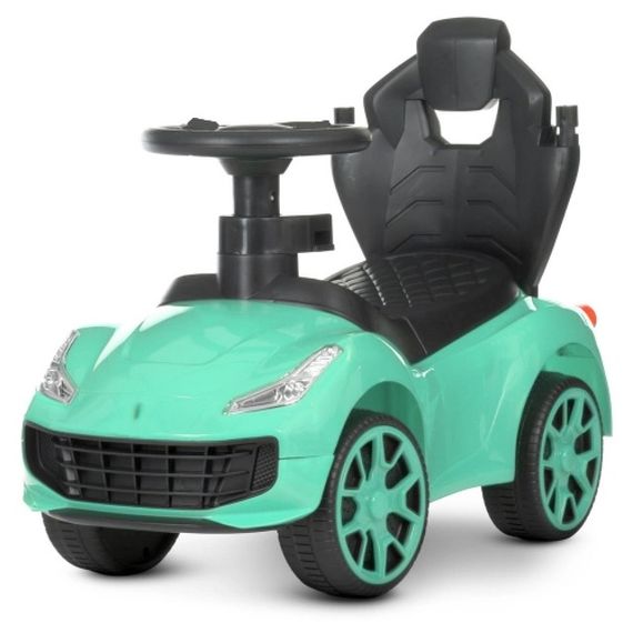 Дитяча машинка з ручкою Spoko SP-608 зелений | Зображення 1