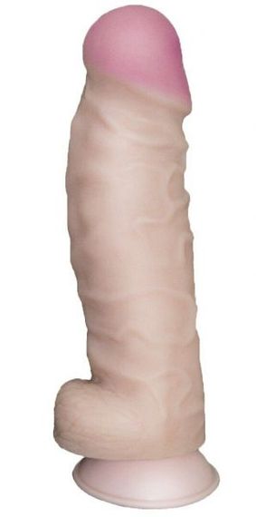 Фалоімітатор EGZO Супер гігант Big John, Телесный