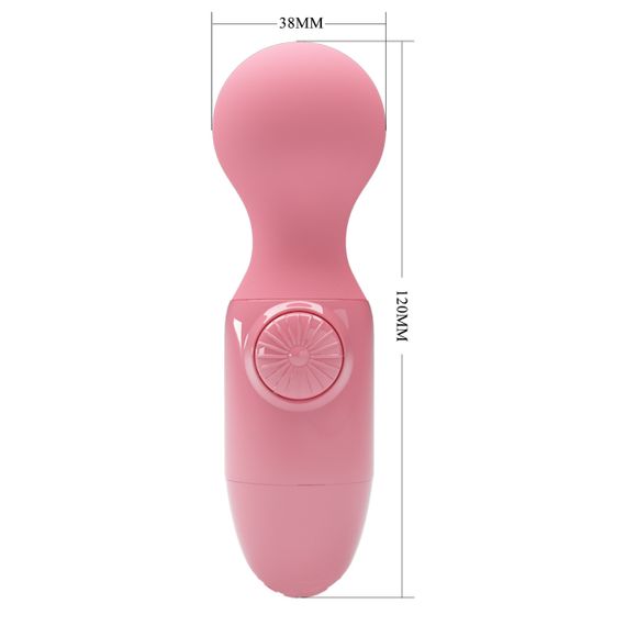 Вібромасажер PRETTY LOVE Mini stick Pink, Little Cute Vibration Sex Aura | Зображення 4