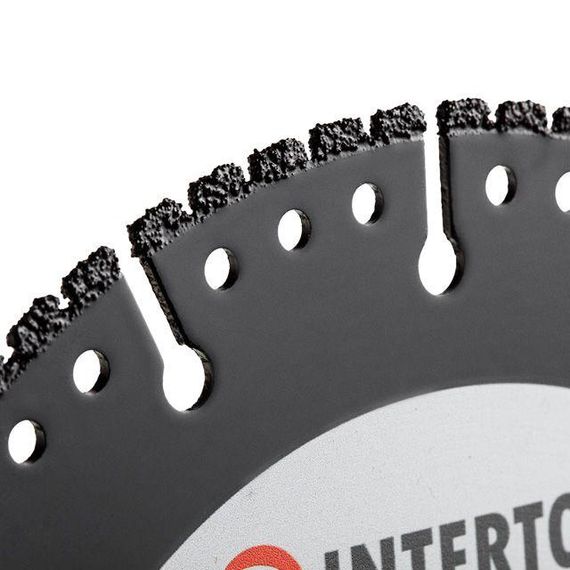 Диск універсальний сегментний алмазний, 180 мм, 16-18%, 8600 об/хв INTERTOOL CT-1011 | Зображення 3