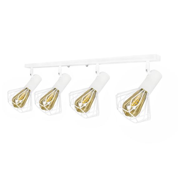 Світильник лофт MSK Electric Diadem настінно-стельовий NL 22151-4W білий