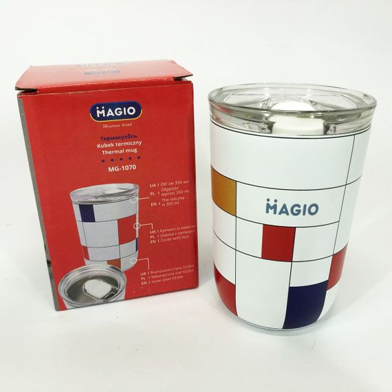 Термокухоль Magio MG-1070 0.35 л, Термокухоль для дітей, Термос для питної води, Термос для кави | Зображення 3