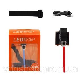 Фонарь для ночной езды, Задний самокатный фонарь аккумуляторный велофонарь, Мигалка велосипедная AG-82