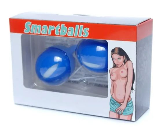 Вагинальные шарики Boss Series - Smartballs Blue, BS6700018 Sex Aura | Зображення 4
