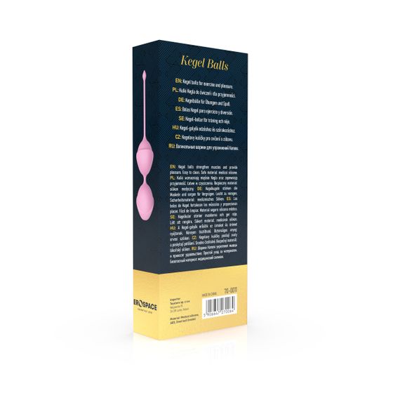 Вагінальні кульки - Erospace Sweet Play Kegel Balls A11 | Зображення 6