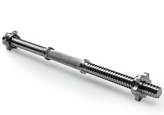 Гантельний гриф EasyFit 50 см Ø 25 мм хромований (EF-8047)