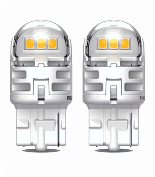 Комплект светодиодных ламп Philips 11065CU60X2 W21W LED Ultinon Pro6000 SI 12V WX3x16d WHITE
