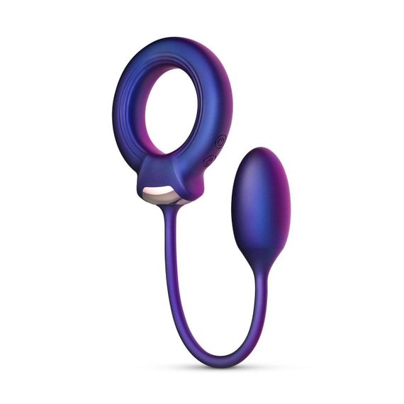 Ерекційне віброкільце з віброяйцем Hueman - Eclipse Anal Vibrator Sex Aura