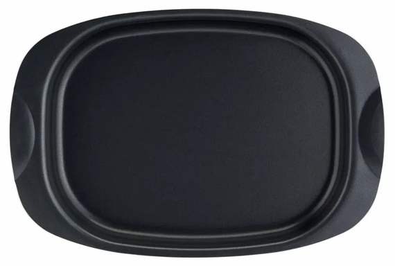 Форма для запікання Tefal La Recyclee, овальна, з ручками, 24х36см, алюміній, чорний (J5701553) | Зображення 1