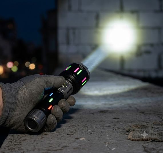 Ліхтарик ручний cb g683 1*26800 battery / Тактичний ліхтар / Світлодіодний ліхтар на акумуляторі | Зображення 1