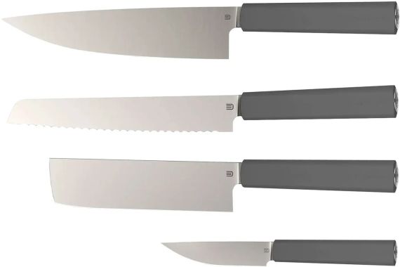Набір кухонних ножів Butterfork Purest Set Dark Grey