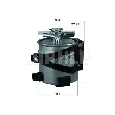 Фильтр топливный Mahle KLH44/22