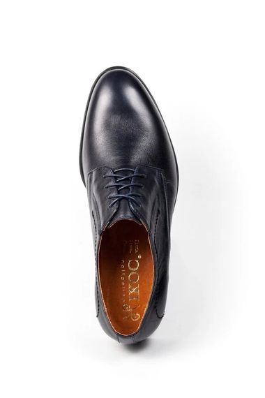 Чоловічі туфлі темно синього кольору 40 розмір | Зображення 1