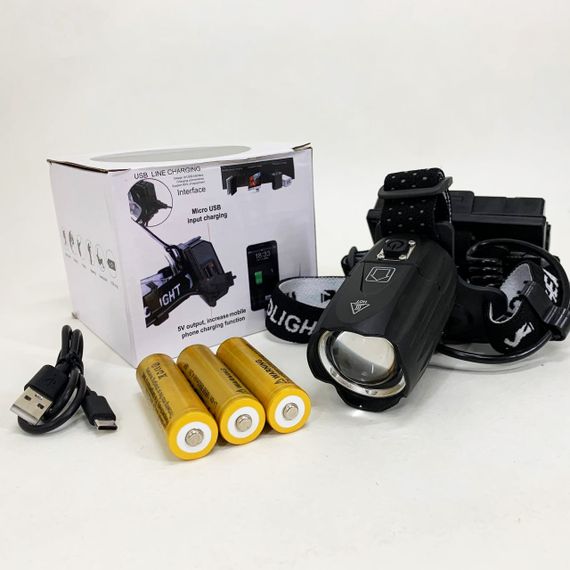 Ліхтар налобний BL-T35-P160 3x18650 | Зображення 6