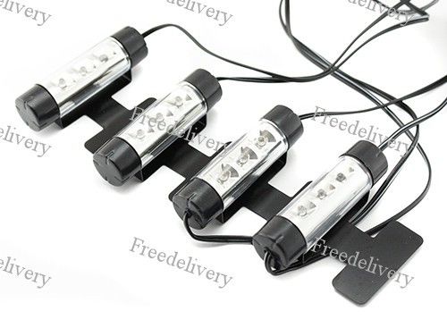 Декоративная 4x3 LED подсветка салона автомобиля | Зображення 1