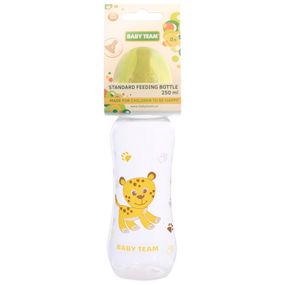 Бутылочка для кормления с силиконовой соской 1310_салатовий 250 мл